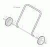 Murray 522E (LP1695445) - John Deere 22" Single Stage Snow Thrower (2008-2011) Ersatzteile Wheel Assembly