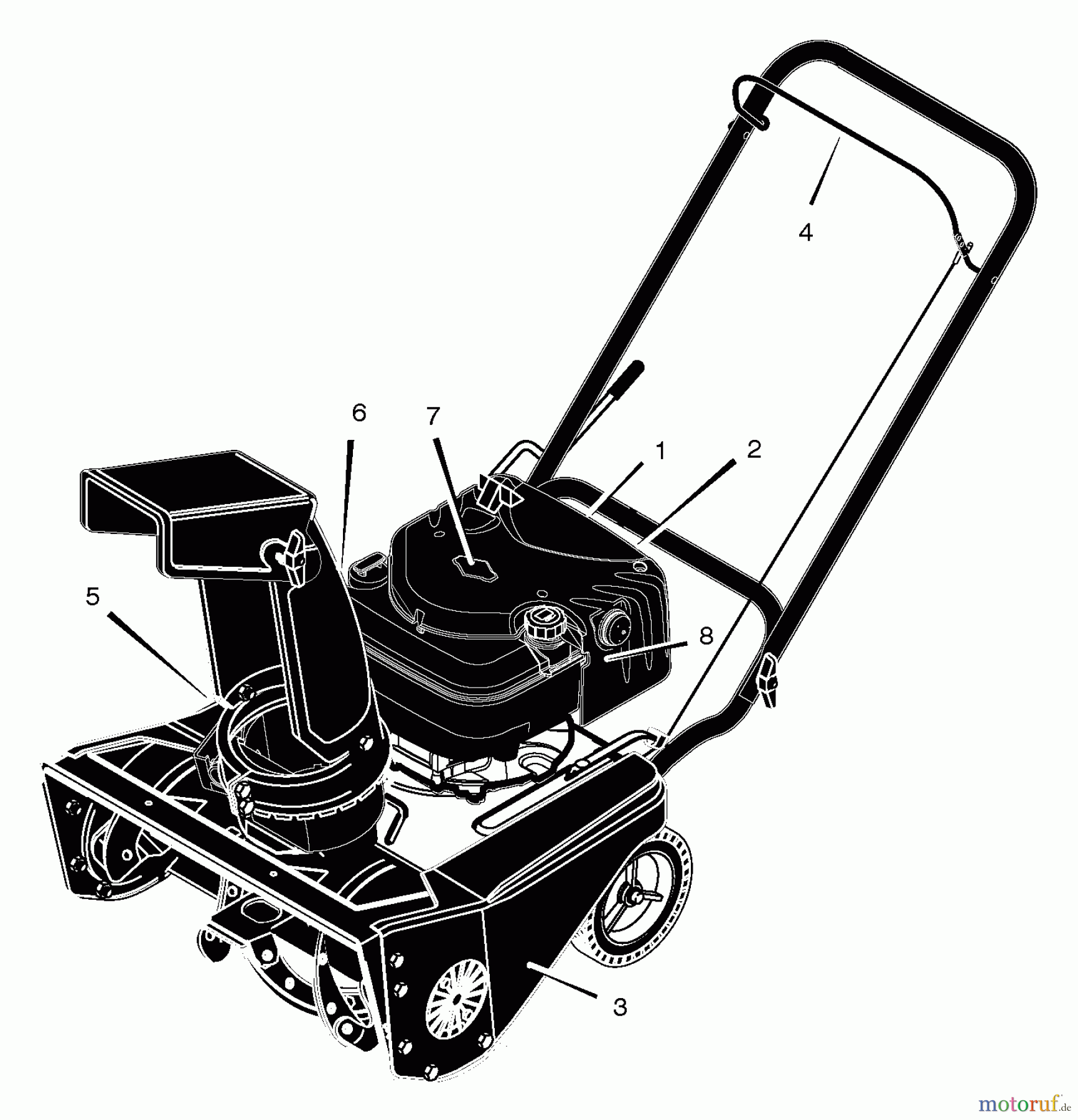 Murray Schneefräsen 536.881400 - Craftsman 21