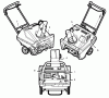 Murray 536.881500 - Craftsman 22" Dual Stage Snow Thrower (2004) (Sears) Ersatzteile Decals