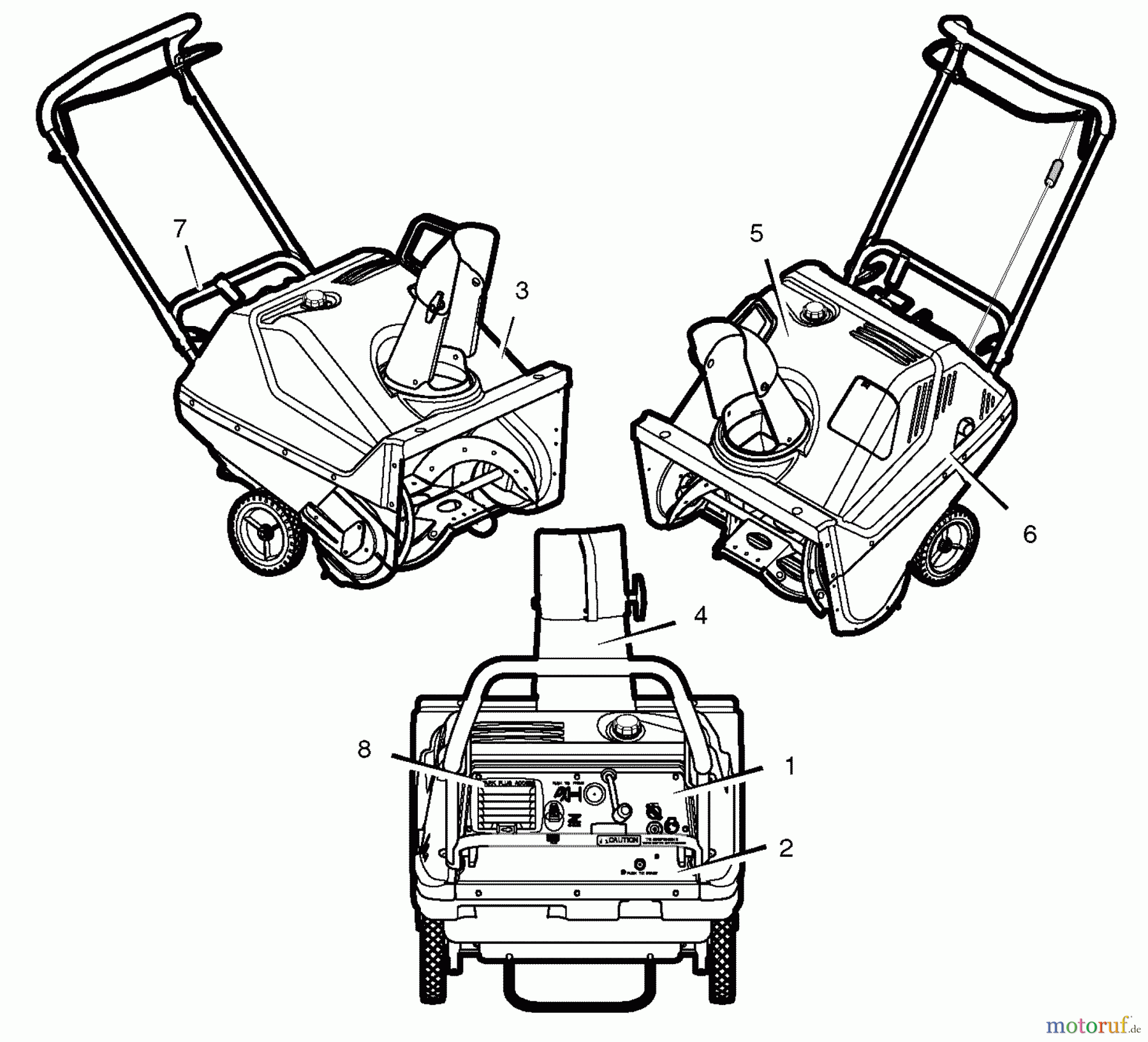 Murray Schneefräsen 536.881500 - Craftsman 22