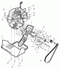 Murray 536.881500 - Craftsman 22" Dual Stage Snow Thrower (2004) (Sears) Ersatzteile Engine Drive Assembly