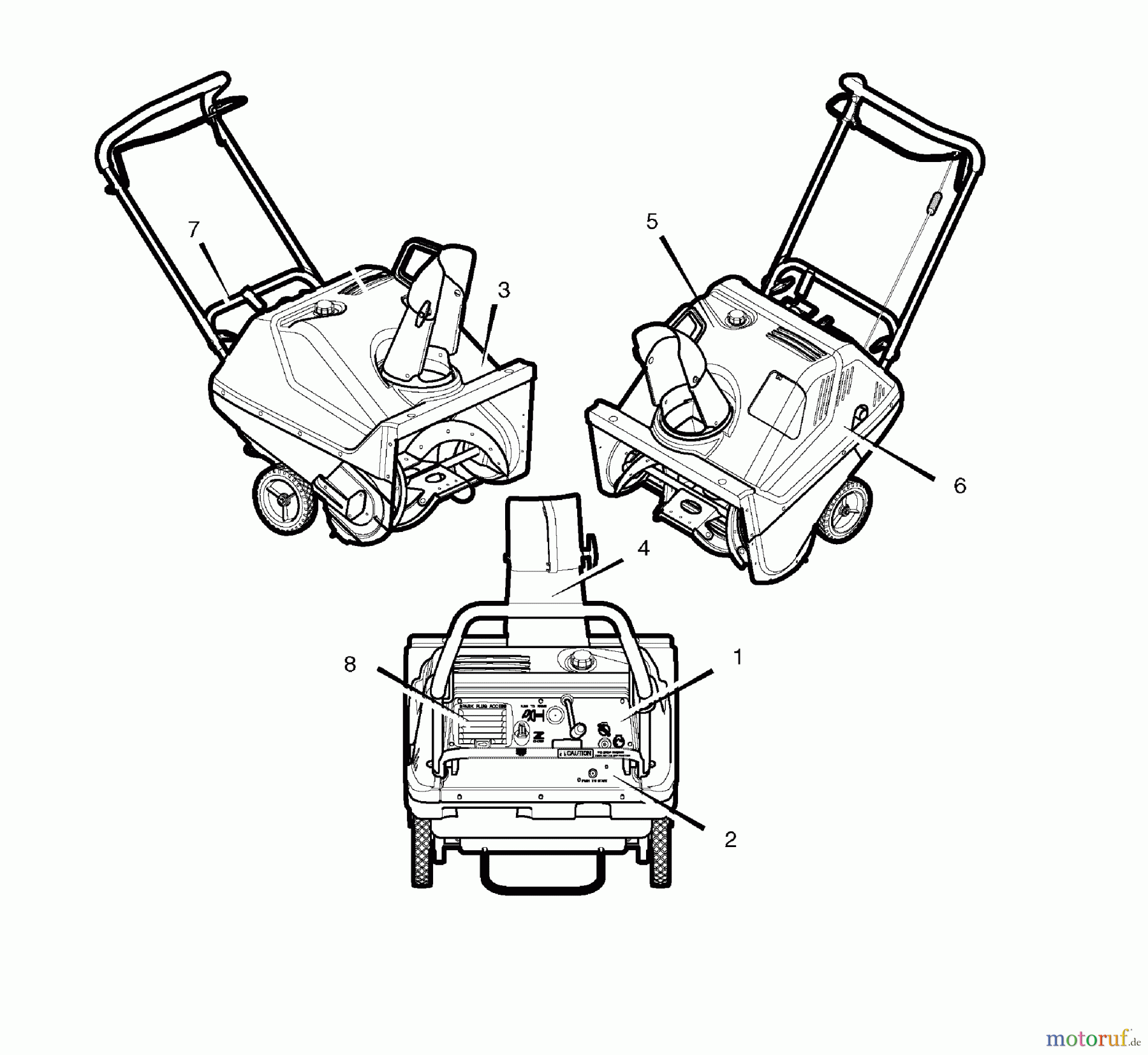 Murray Schneefräsen 536.881501 (88150100NB) - Craftsman 22