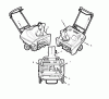 Murray 536.881510 (88150100NA) - Craftsman 22" Single Stage Snow Thrower (2007) (Sears) Ersatzteile Decals