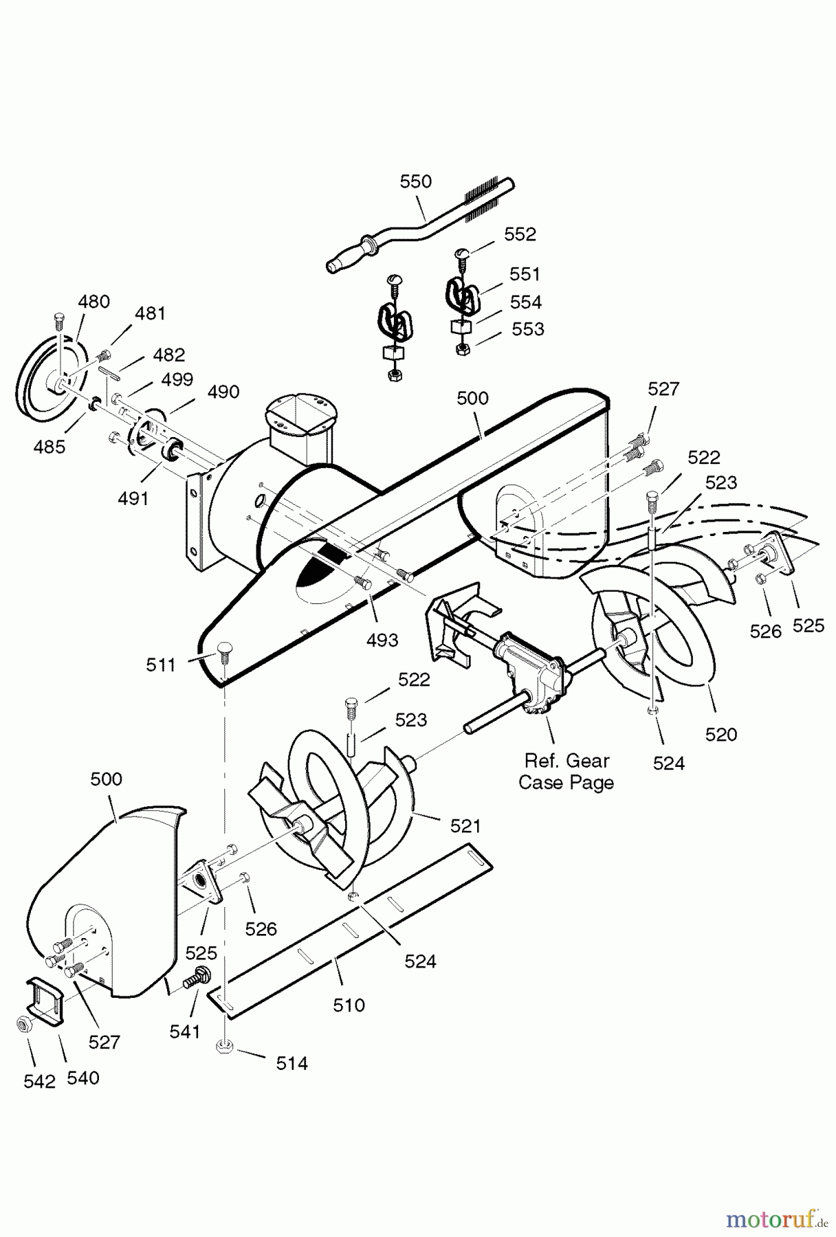 Murray Schneefräsen 536.881550 - Craftsman 24