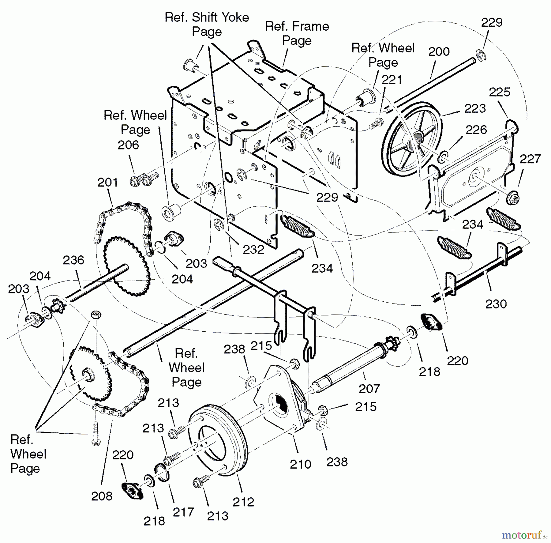 Murray Schneefräsen 536.881550 - Craftsman 24