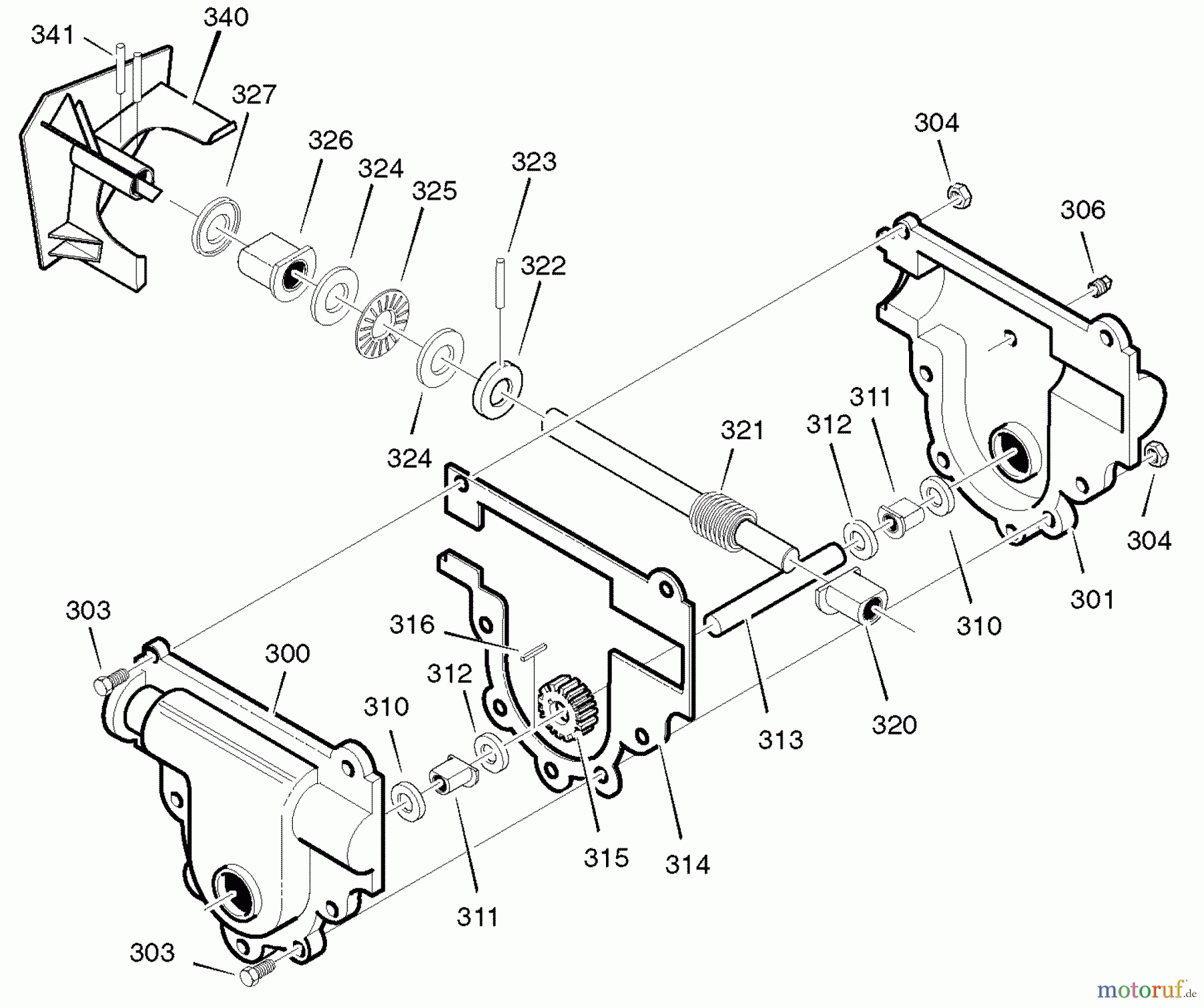 Murray Schneefräsen 536.881550 - Craftsman 24