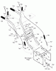 Murray 536.881550 - Craftsman 24" Dual Stage Snow Thrower (2004) (Sears) Ersatzteile Handle