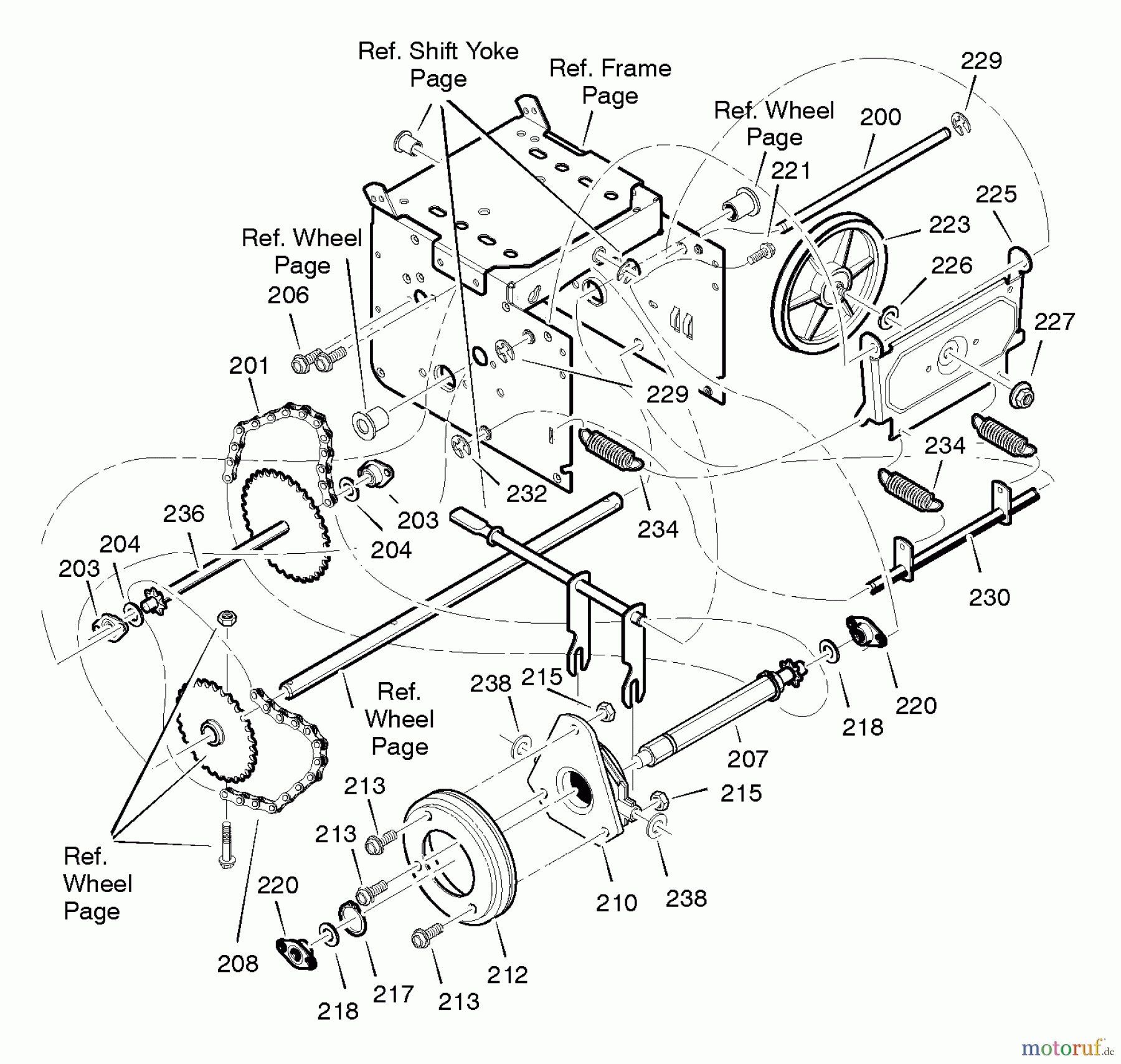 Murray Schneefräsen 536.881650 - Craftsman 24
