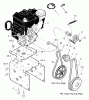 Murray 536.881650 - Craftsman 24" Dual Stage Snow Thrower (2005) (Sears) Ersatzteile Engine