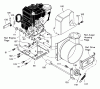 Murray 536.881650 - Craftsman 24" Dual Stage Snow Thrower (2005) (Sears) Ersatzteile Frame