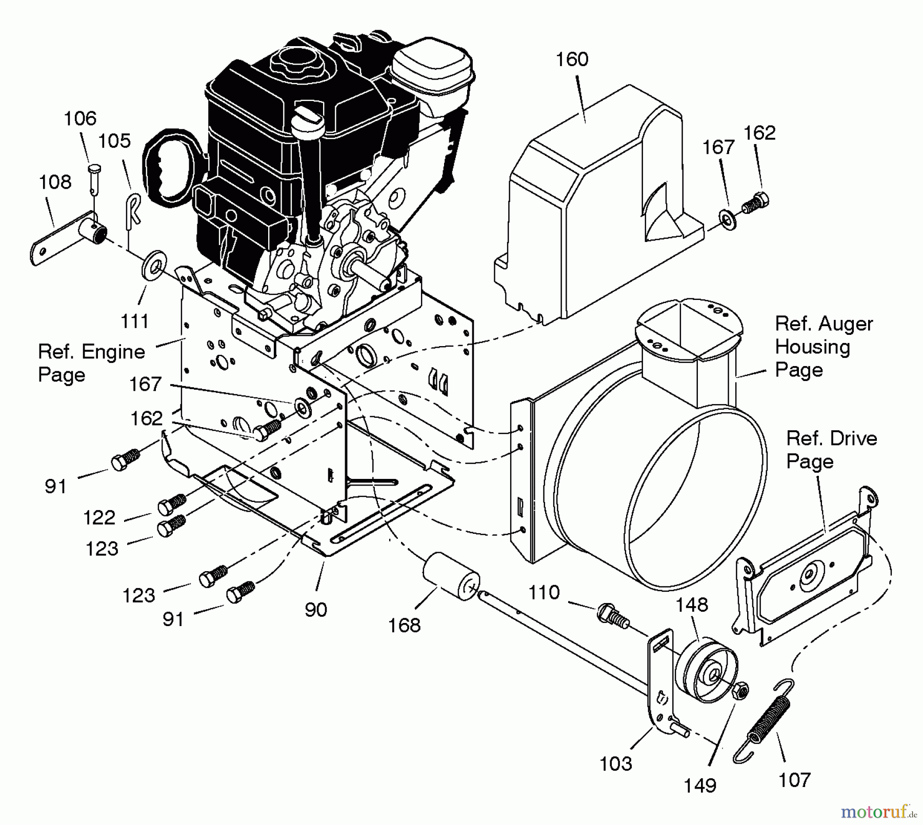 Murray Schneefräsen 536.881650 - Craftsman 24
