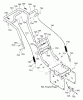 Murray 536.881650 - Craftsman 24" Dual Stage Snow Thrower (2005) (Sears) Ersatzteile Handle Assembly