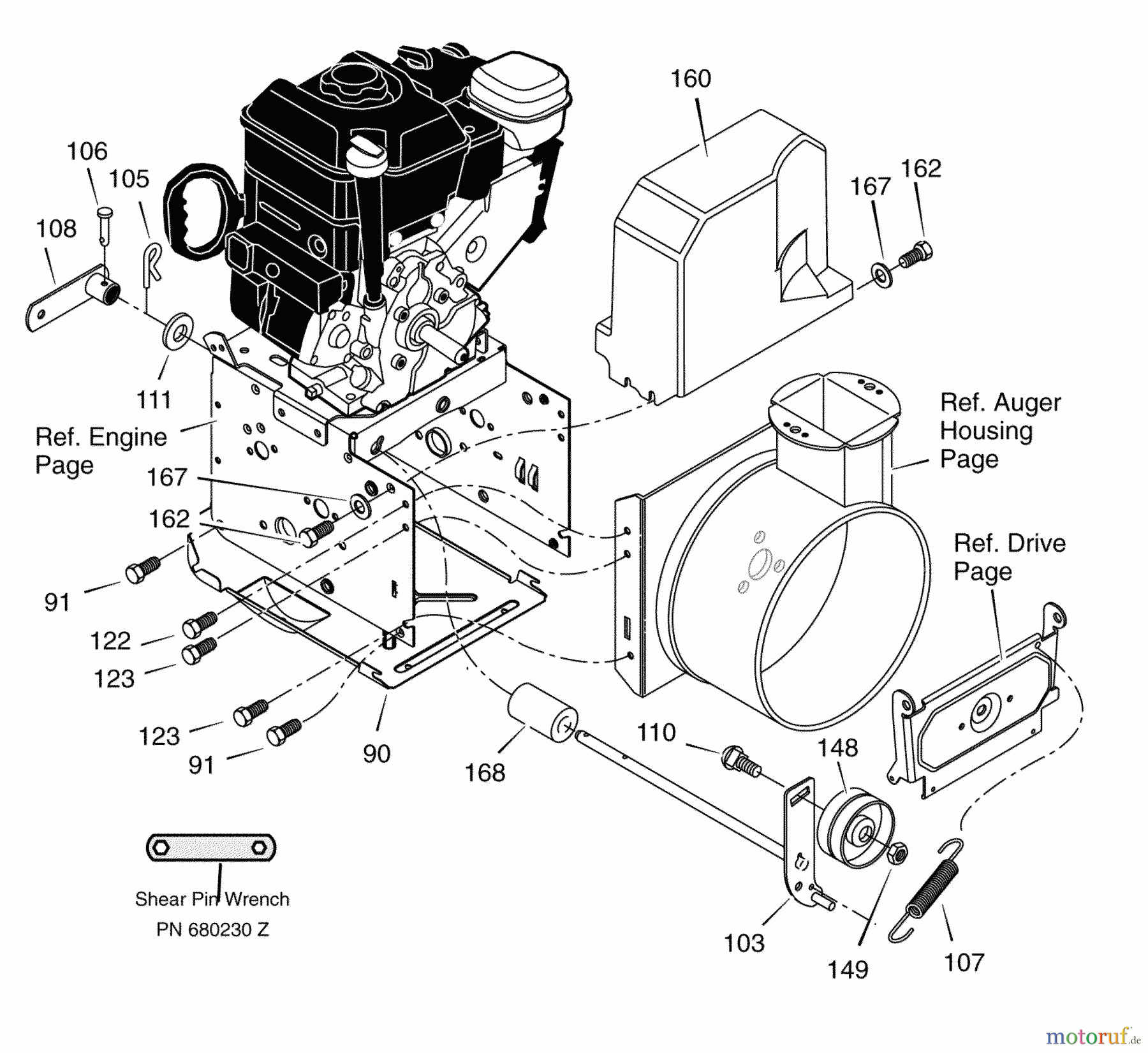 Murray Schneefräsen 536.881750 - Craftsman 24
