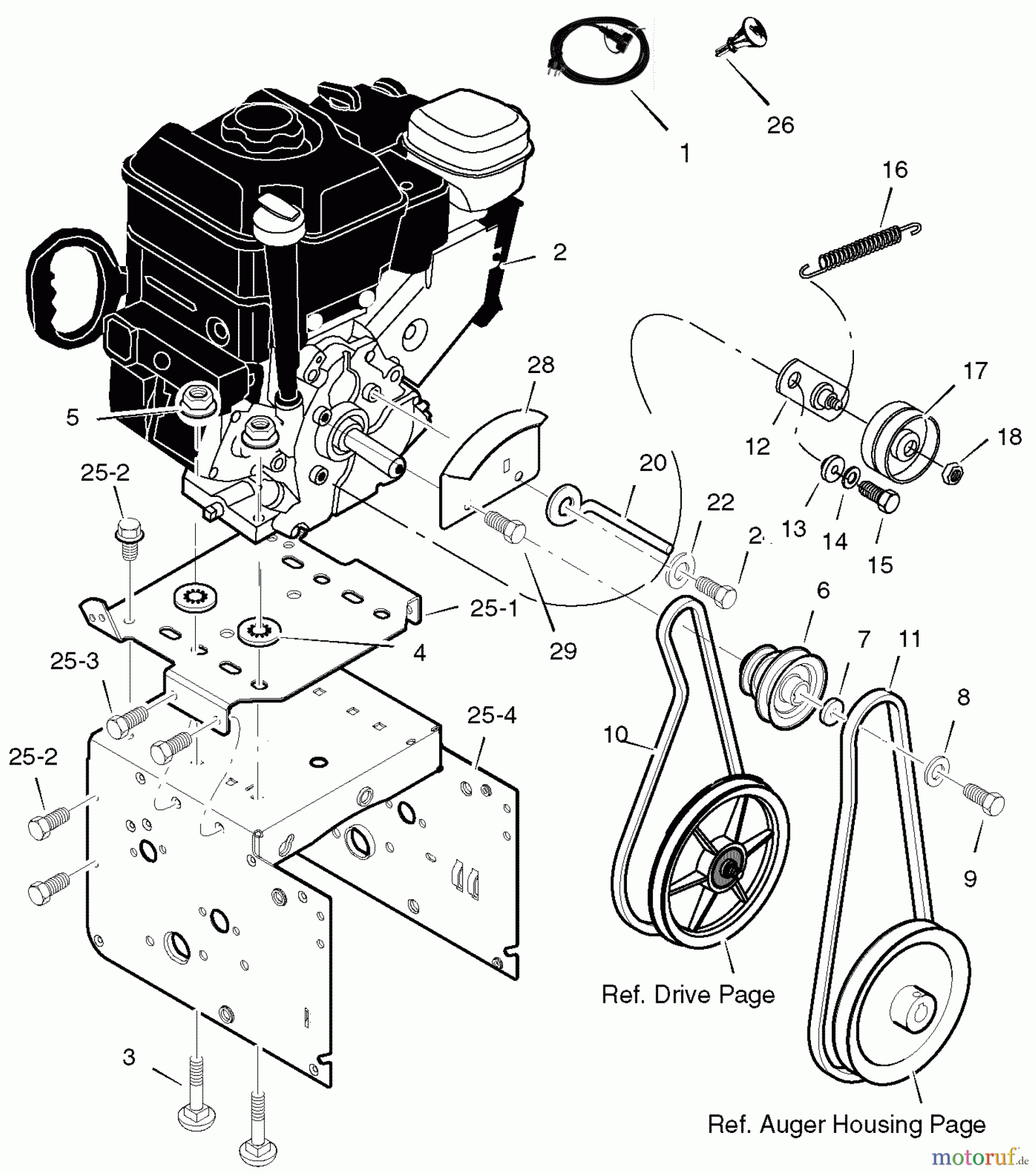 Murray Schneefräsen 536.881800 - Craftsman 27