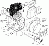 Murray 536.881800 - Craftsman 27" Dual Stage Snow Thrower (2004) (Sears) Ersatzteile Frame
