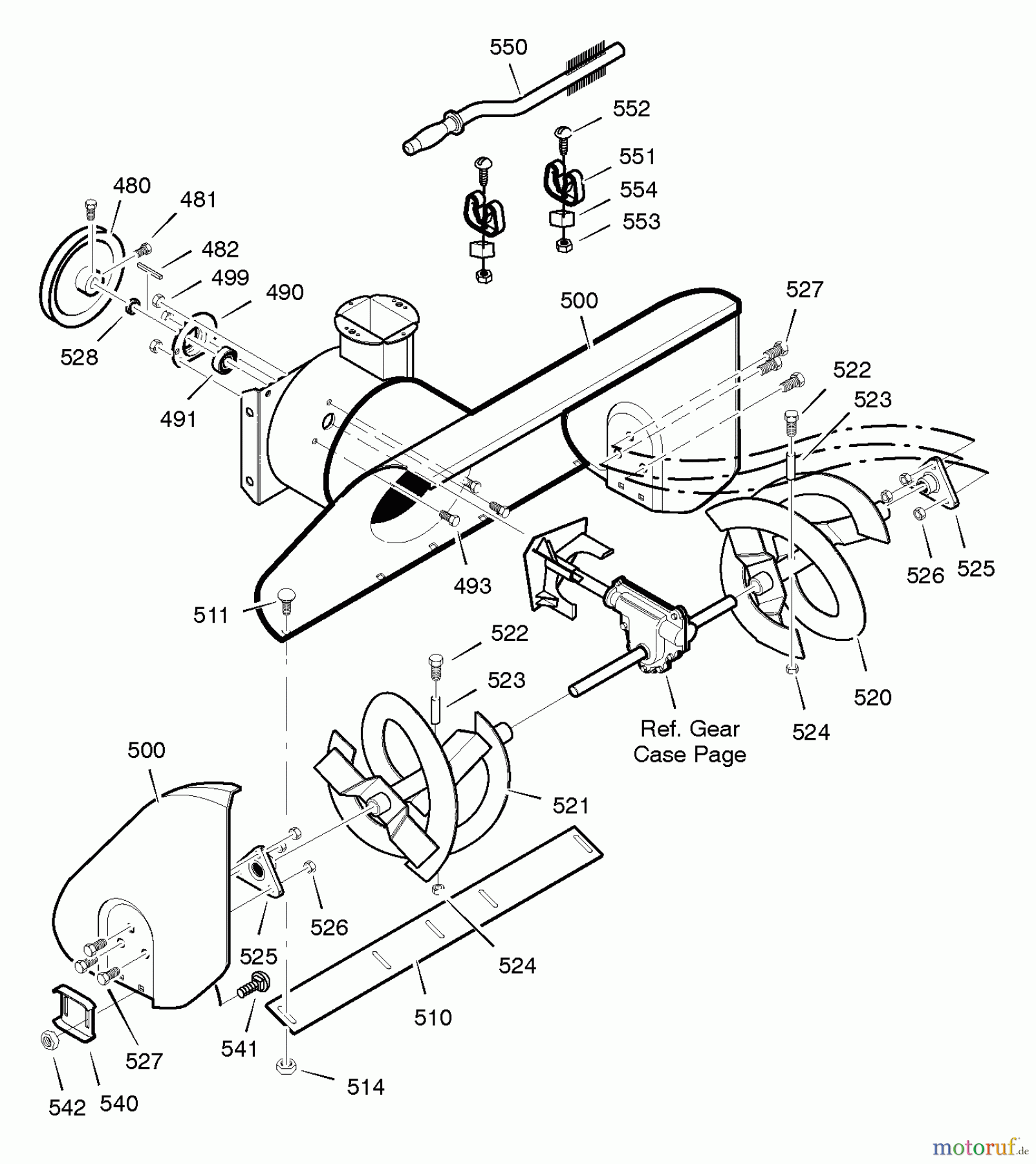 Murray Schneefräsen 536.881850 - Craftsman 27