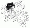 Murray 536.881850 - Craftsman 27" Dual Stage Snow Thrower (2005) (Sears) Ersatzteile Frame