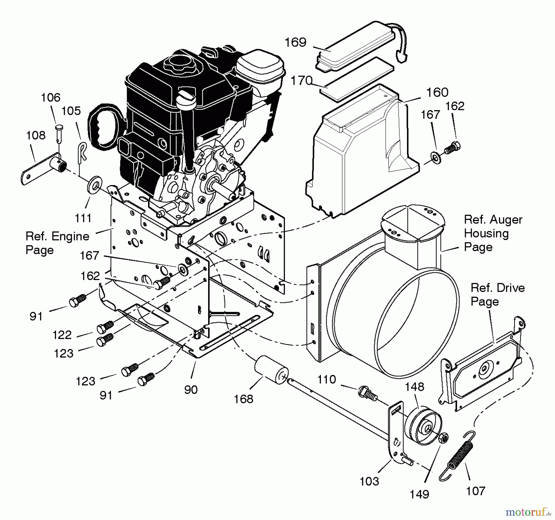 Murray Schneefräsen 536.881850 - Craftsman 27