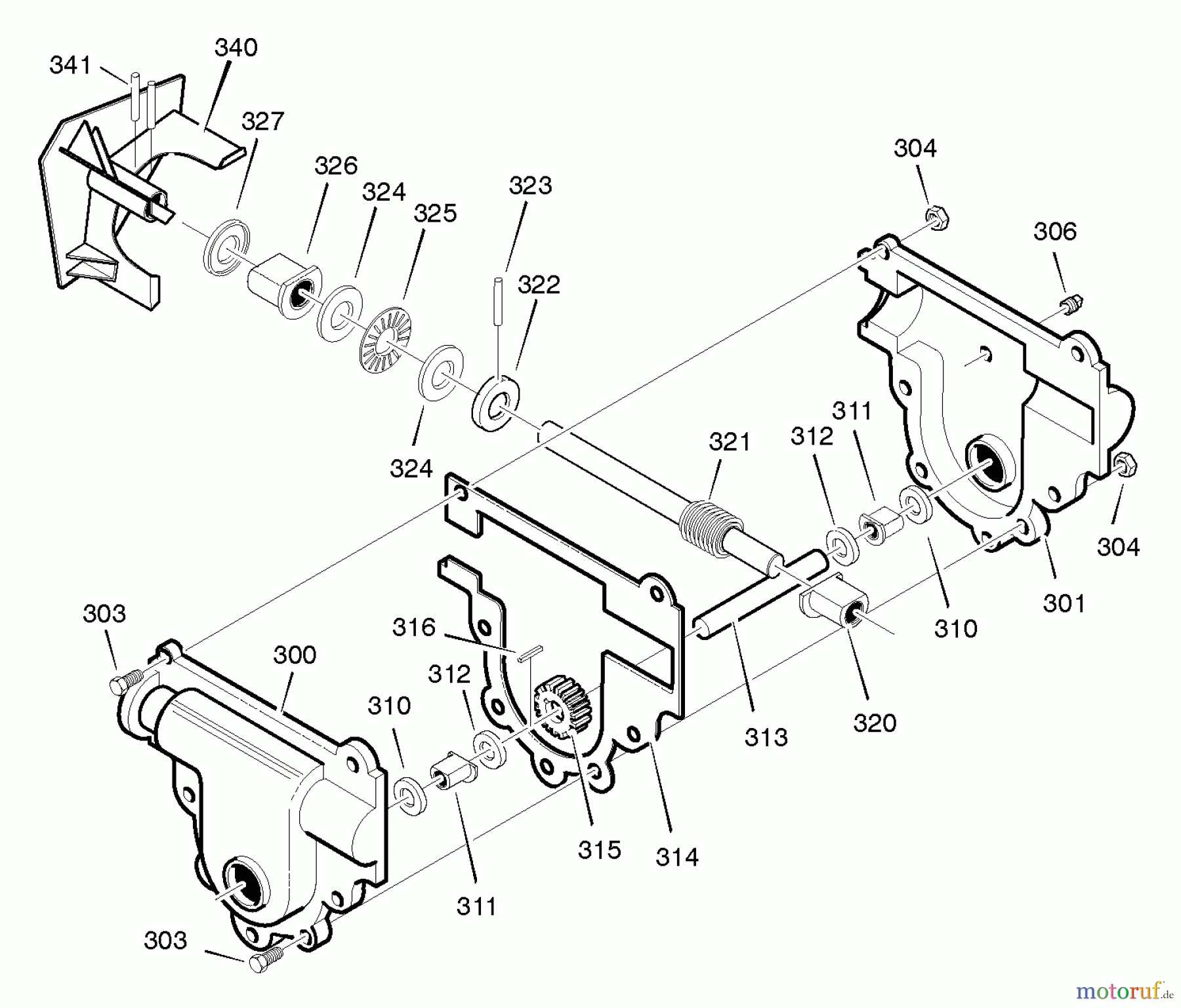 Murray Schneefräsen 536.881850 - Craftsman 27