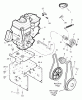 Murray 536.881950 - Craftsman 29" Dual Stage Snow Thrower (2005) (Sears) Ersatzteile Engine