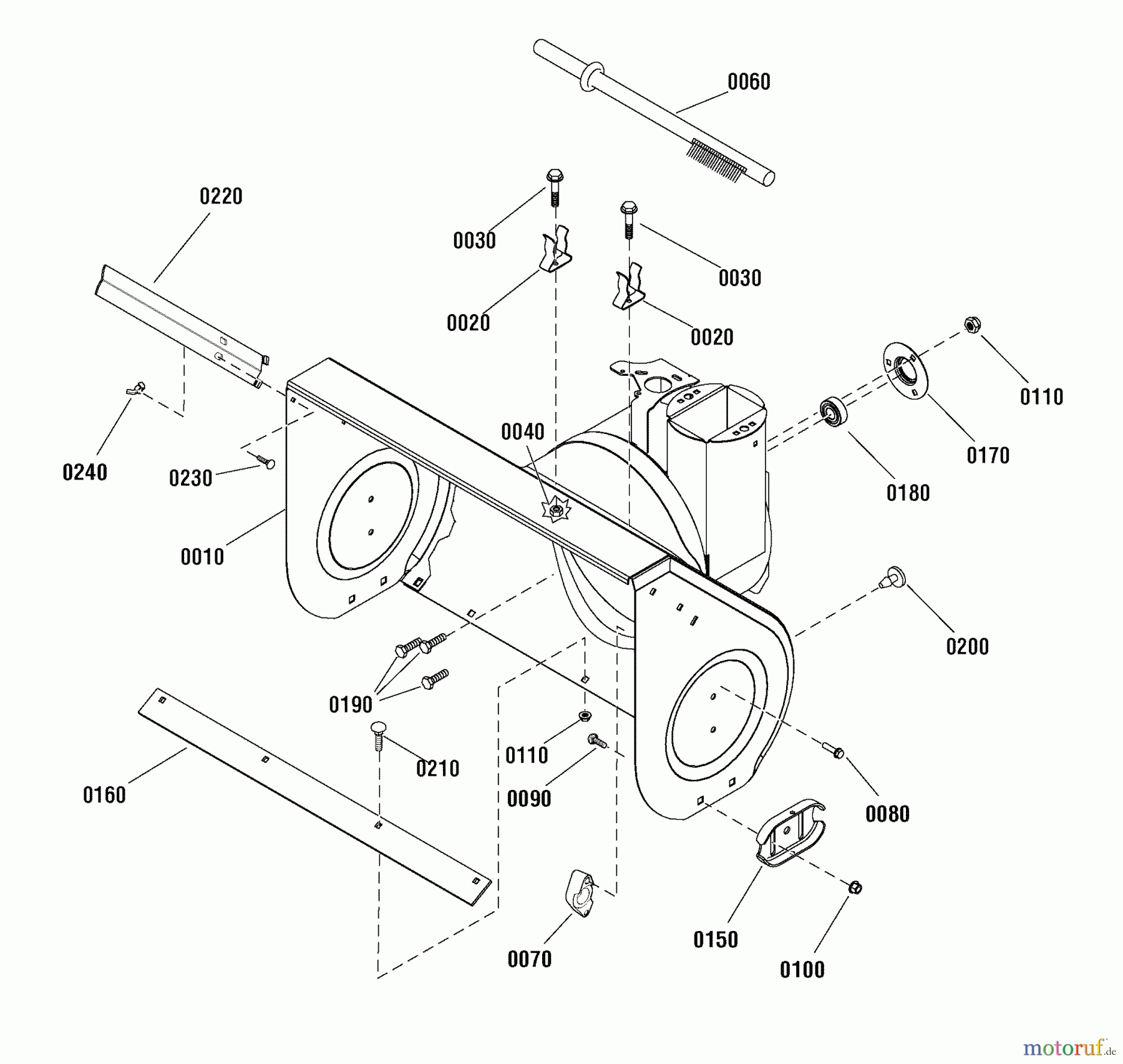 Murray Schneefräsen 536.886180 (1696146) - Craftsman 27