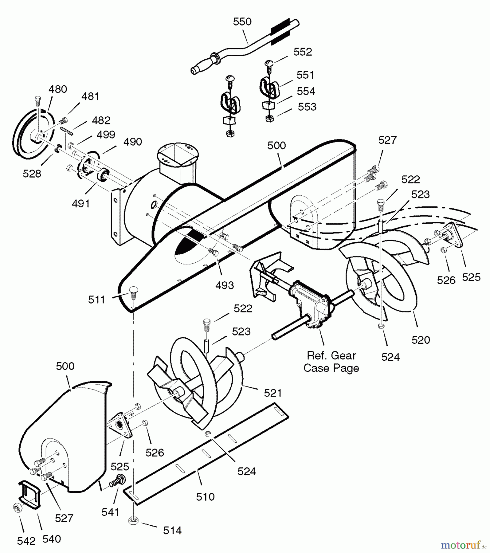 Murray Schneefräsen 536.887996 - Craftsman 29