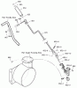 Murray 536.887996 - Craftsman 29" Dual Stage Snow Thrower (2004) (Sears) Ersatzteile Chute Rod