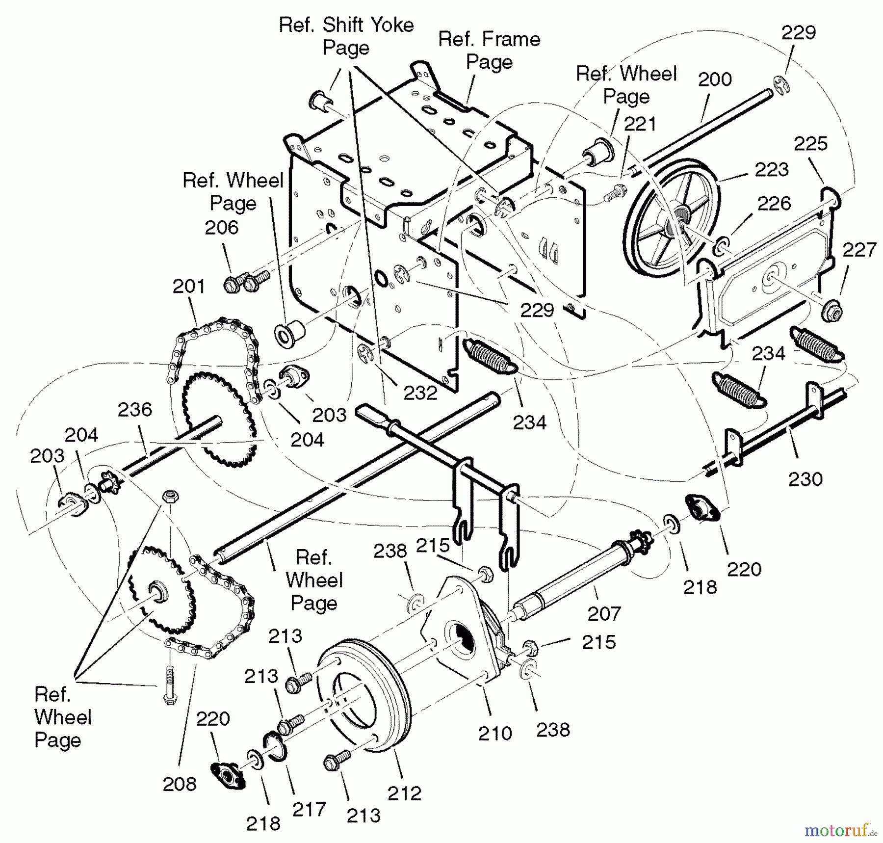 Murray Schneefräsen 536.887996 - Craftsman 29
