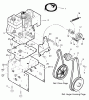 Murray 536.887996 - Craftsman 29" Dual Stage Snow Thrower (2004) (Sears) Ersatzteile Engine