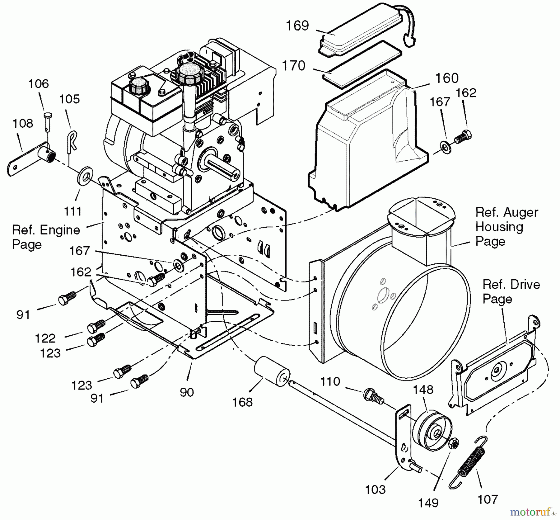  Murray Schneefräsen 536.887996 - Craftsman 29
