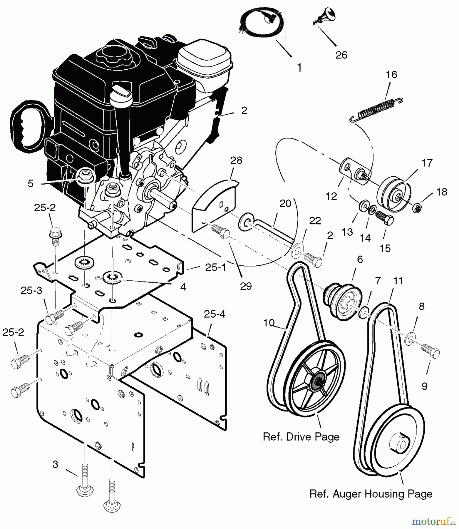 Murray Schneefräsen 536.888110 - Craftsman 30