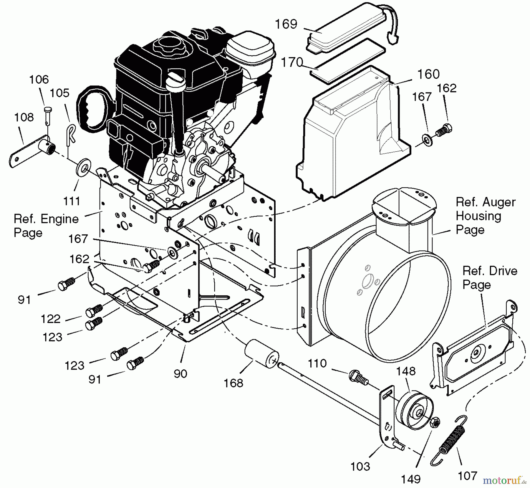 Murray Schneefräsen 536.888110 - Craftsman 30