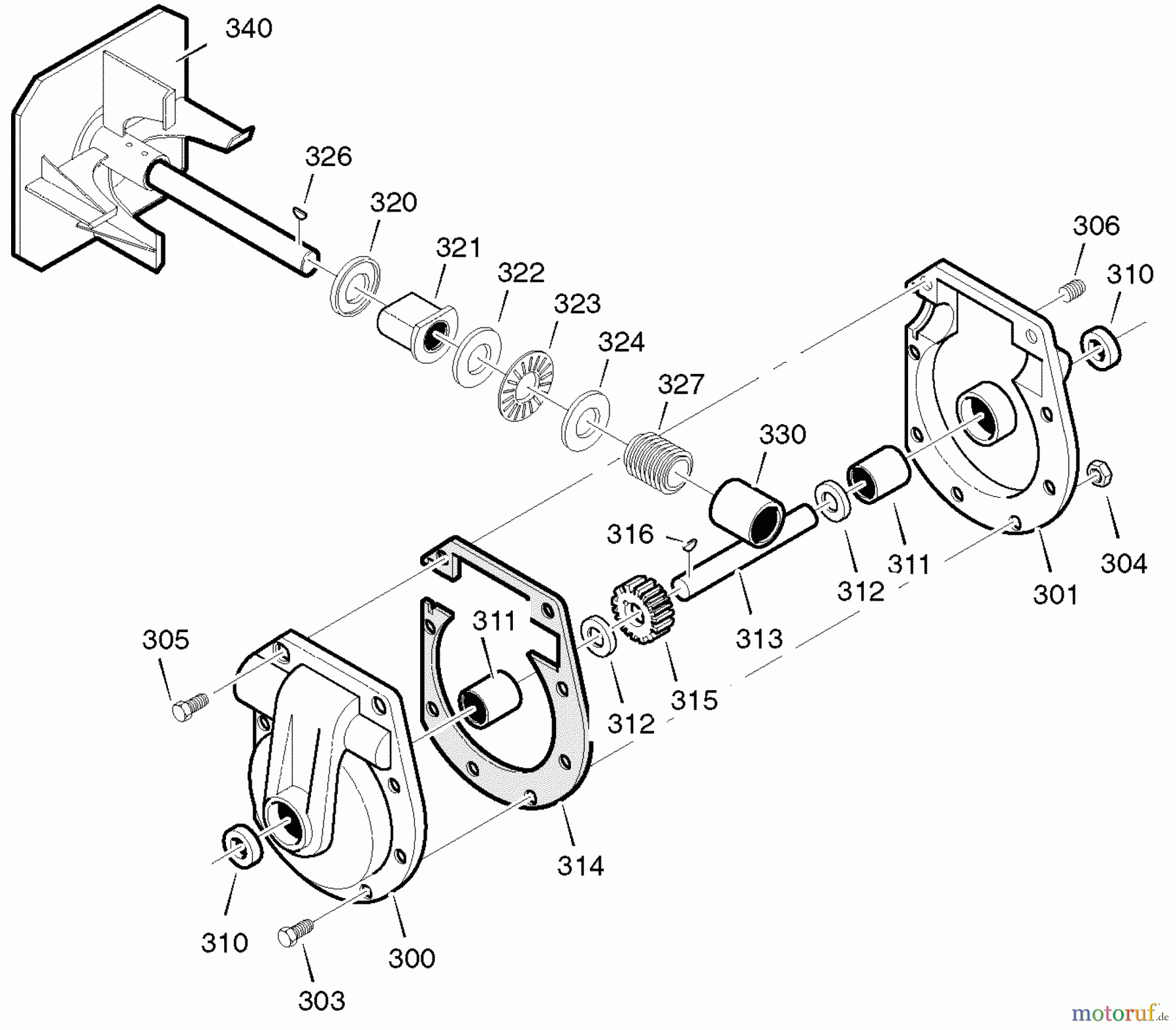 Murray Schneefräsen 536.888110 - Craftsman 30