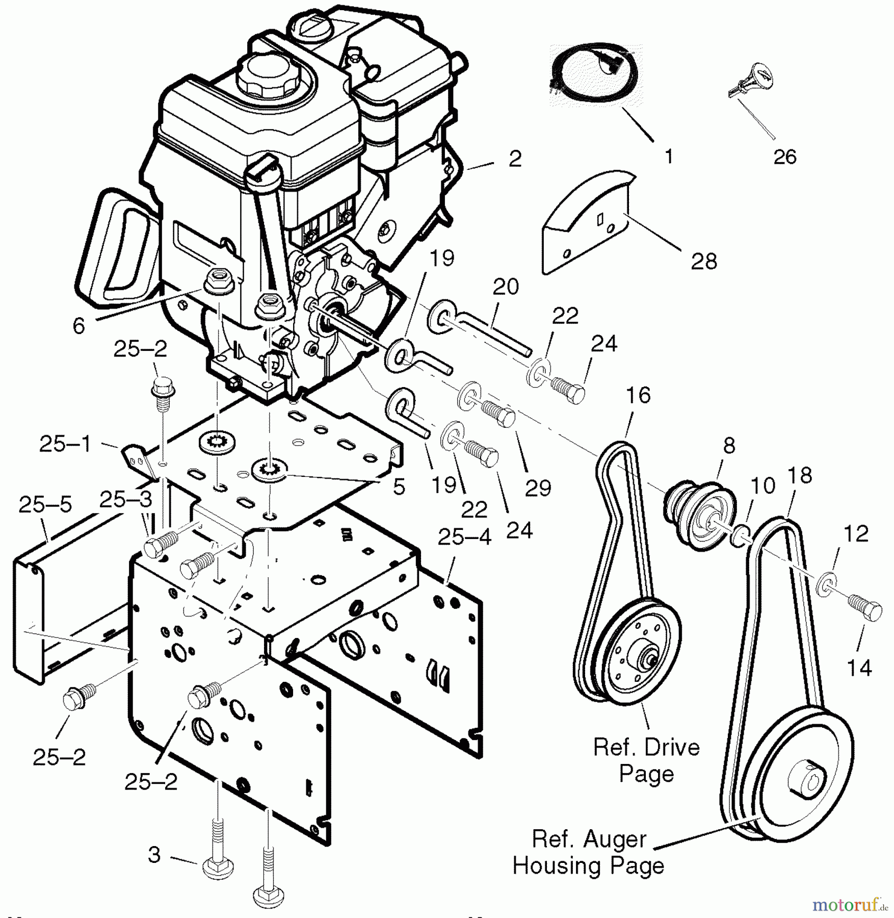 Murray Schneefräsen 536.889252 - Craftsman 33