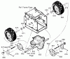 Murray 536.889252 - Craftsman 33" Dual Stage Snow Thrower (2004) (Sears) Ersatzteile Wheel Assembly