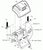 Murray 536.889253 - Craftsman 33" Dual Stage Snow Thrower (2004) (Sears) Ersatzteile Control Panel