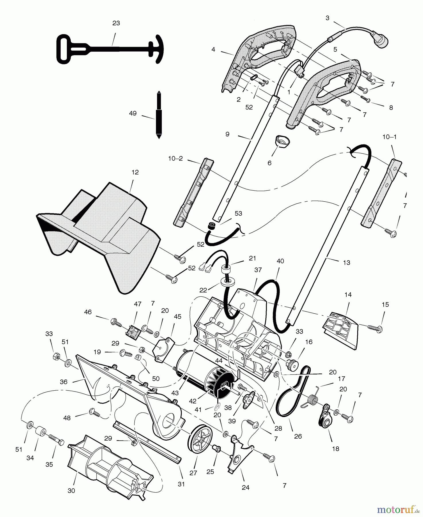  Murray Schneefräsen 612100x4NA - Murray 12