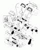 Murray 615000x30C - 15" Single Stage Snow Thrower (2001) Ersatzteile Illustration & Parts List