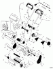 Murray 615000x30NA - 15" Single Stage Snow Thrower (2003) Ersatzteile General Assembly