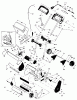 Murray 615000x30NC - 15" Single Stage Snow Thrower (2004) Ersatzteile General Assembly