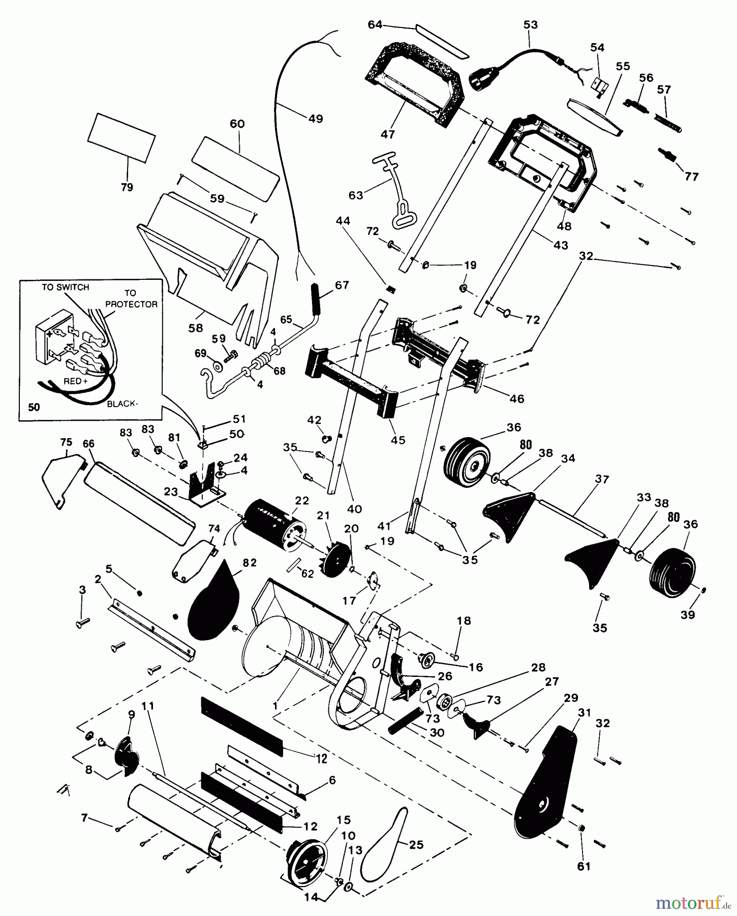  Murray Schneefräsen 615000x31A - Scotts 15