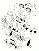 Murray 615008x30 - 15" Single Stage Snow Thrower (2001) Ersatzteile Illustration & Parts List