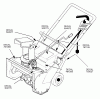 Murray 620000x30NA - 20" Single Stage Snow Thrower (2002) Ersatzteile Decals