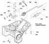Murray 620000x30NB - 20" Single Stage Snow Thrower (2003) Ersatzteile Chute Control Rod Assembly