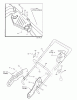 Murray C950-52903-0 (1695717) - Craftsman 21" Single Stage Snow Thrower (2009) (Sears) Ersatzteile Handle Assembly