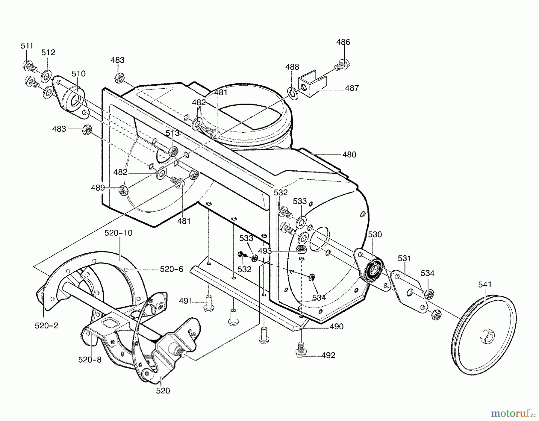 Murray Schneefräsen 620301x4D - Murray 20
