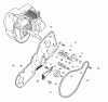 Murray 620301x4D - 20" Single Stage Snow Thrower (2001) Ersatzteile Engine Assembly