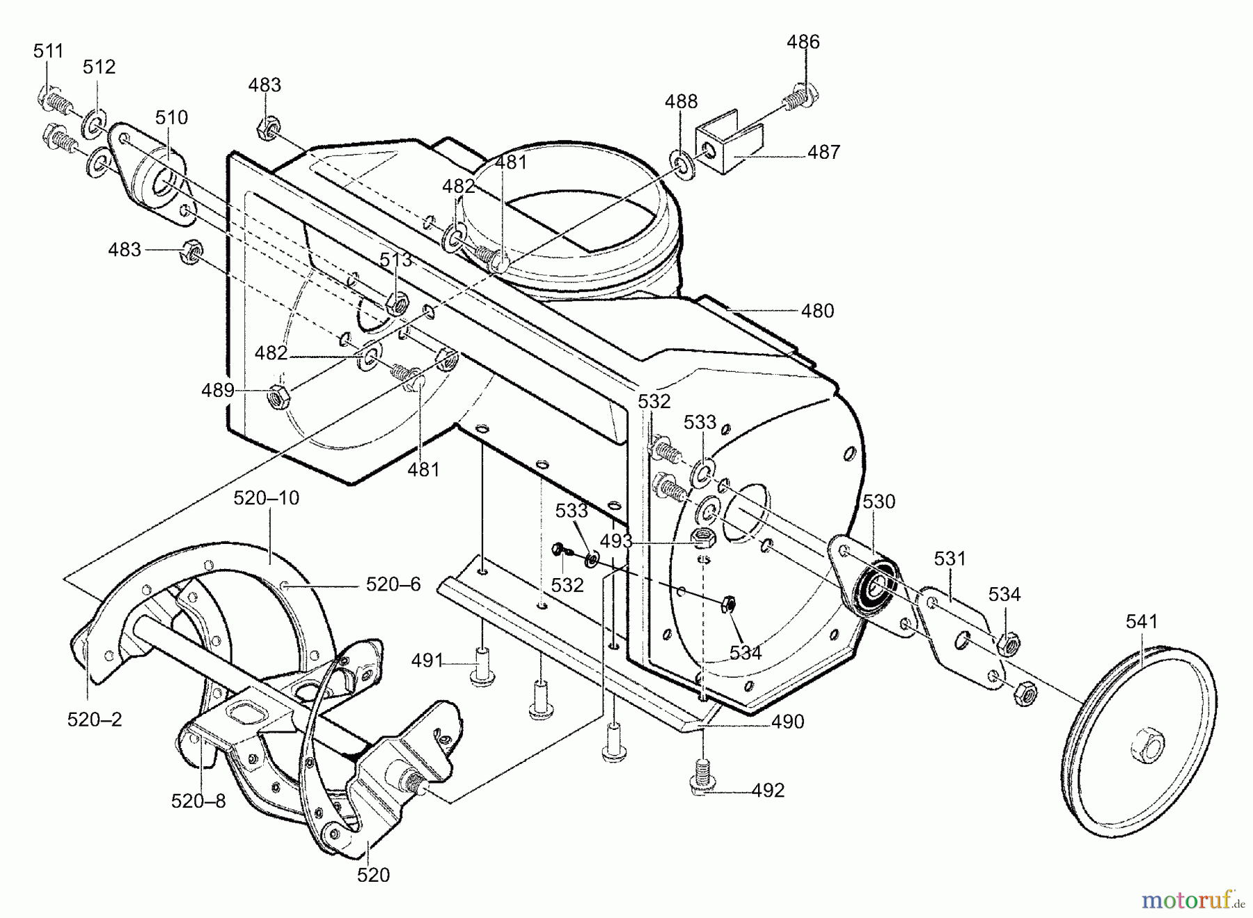 Murray Schneefräsen 620301x4NA - Murray 20