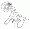 Murray 620301x4NA - 20" Single Stage Snow Thrower (2002) Ersatzteile Engine Assembly
