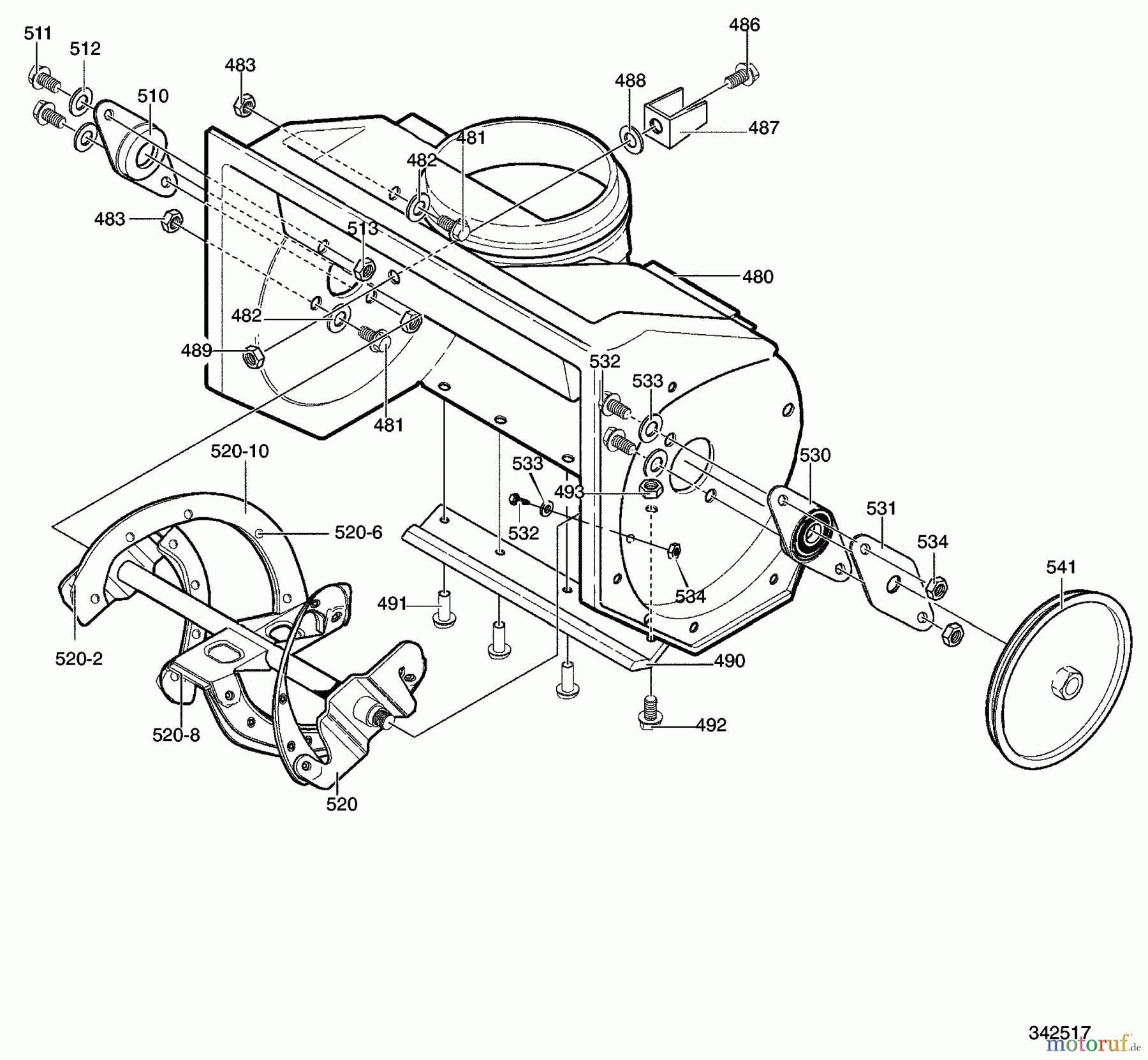  Murray Schneefräsen 620301x4NB - Murray 20